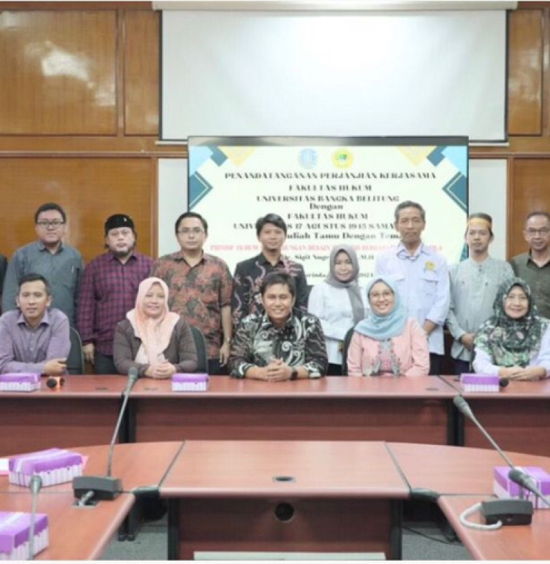 Universitas BangkaBelitung MOU